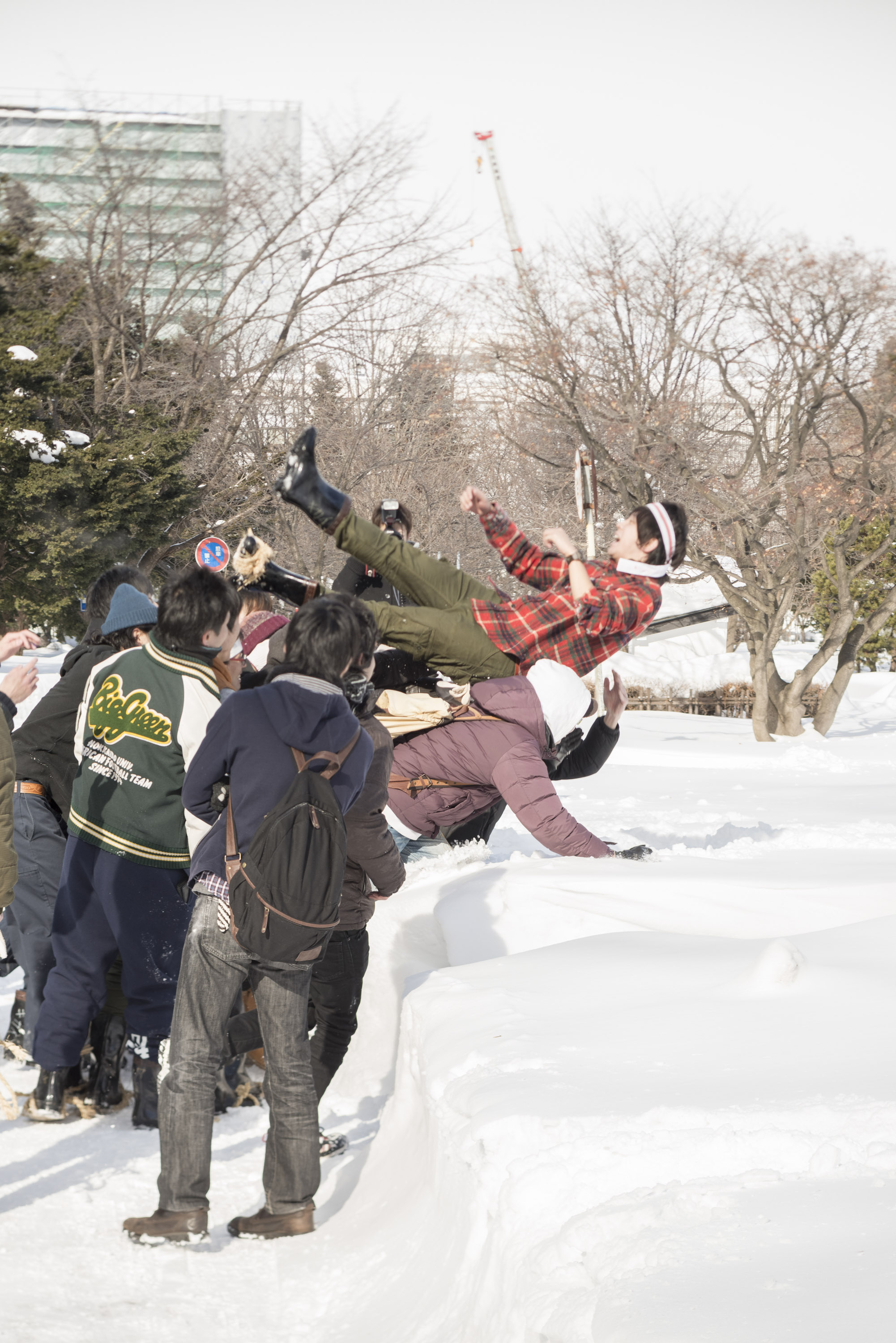 冬の北海道大学